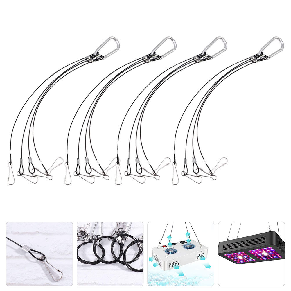 Planted Aquarium Hanging Light - Stainless Steel Rope Hanger Kit 4