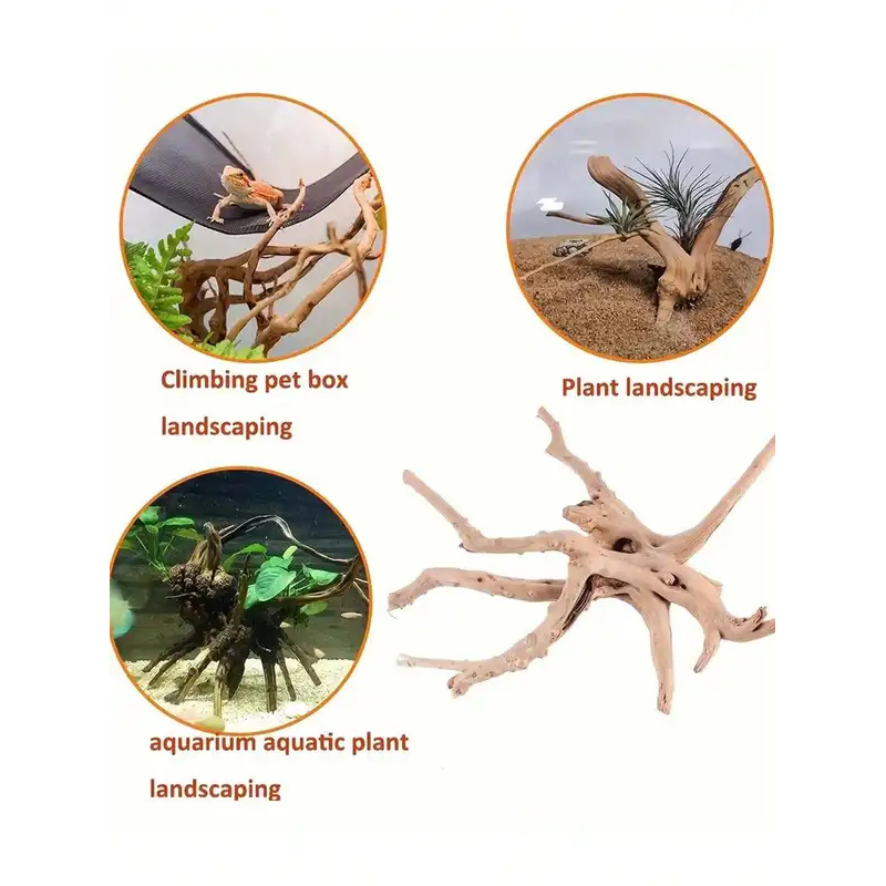 Natural Driftwood for Aquarium - Aquarium Plant Roots recension och pris