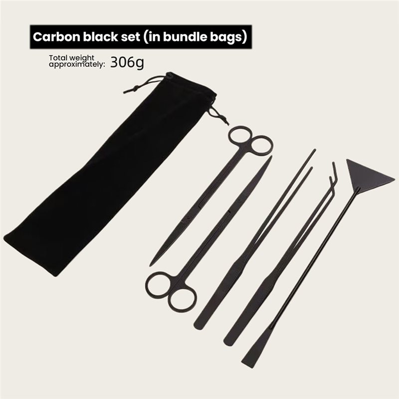 TFORU-Long Black Stainless Ste - Aquarium Planted Sand recension och pris