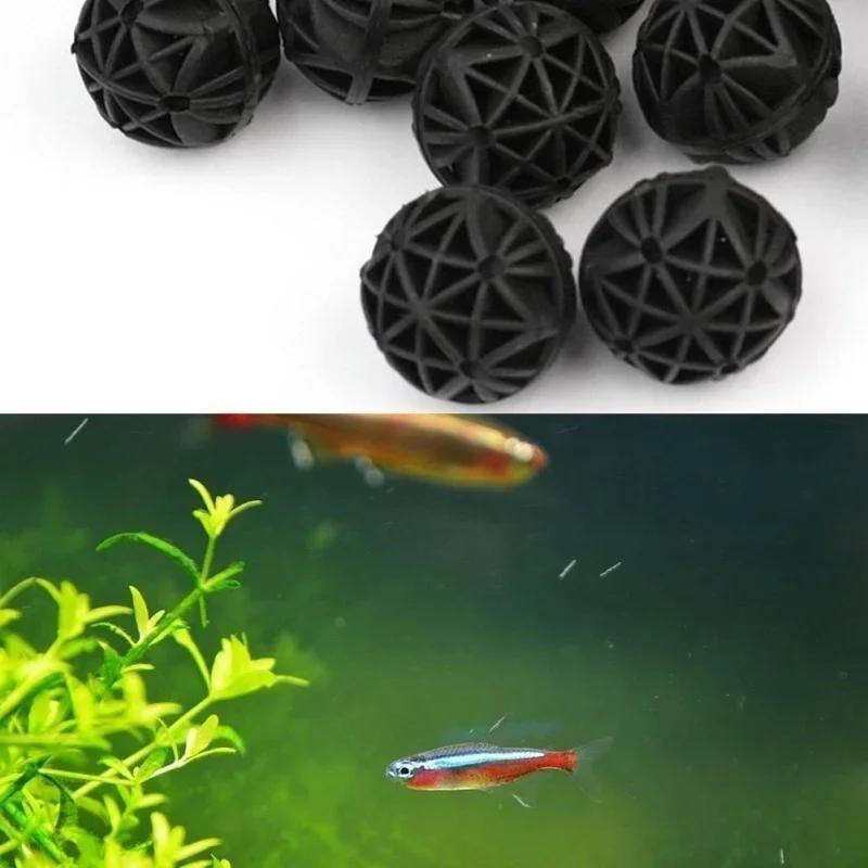 50Pcs 16mm Aquarium Bio Filter - Aquarium Plant Rings recension och pris