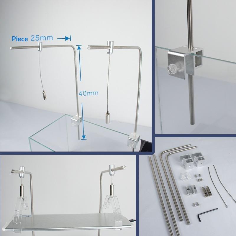 Fish Tank Light Hanging Bracke - Planted Aquarium Hanging Light recension och pris