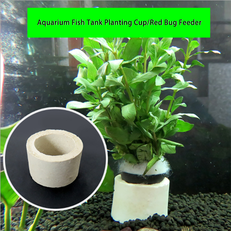 Aquarium Decoration Ceramic Ri - Aquarium Plant Rings recension och pris