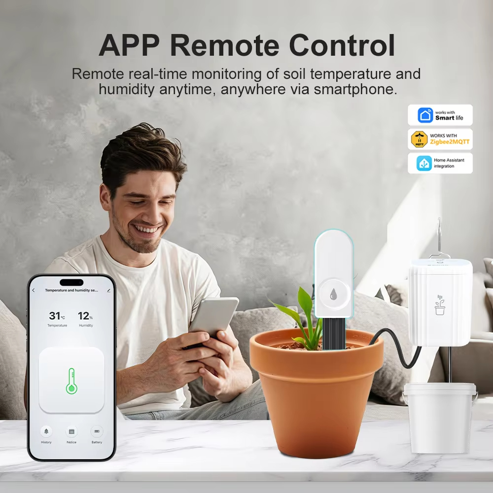 Zigbee3.0 Wireless Soil Tester - Tissue Culture Plant recension och pris