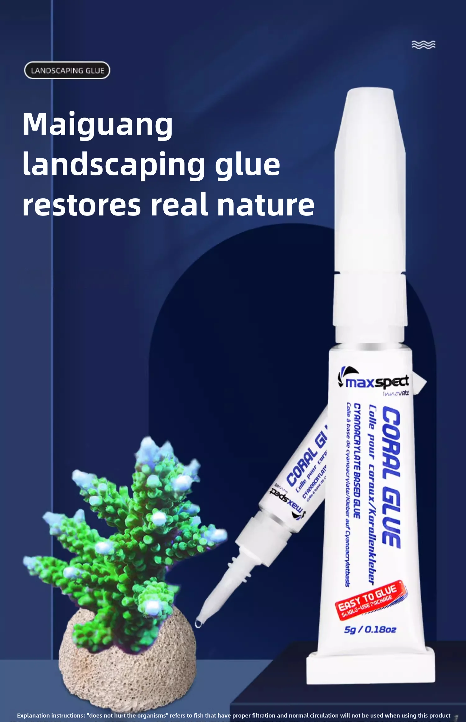 Maxspect Jump Aquarium Instant - Aquarium Plant Glue Gel recension och pris