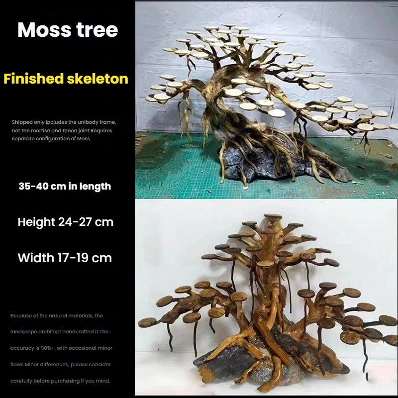 Aquarium Landscaping Moss Tree - Aquarium Plant Roots recension och pris