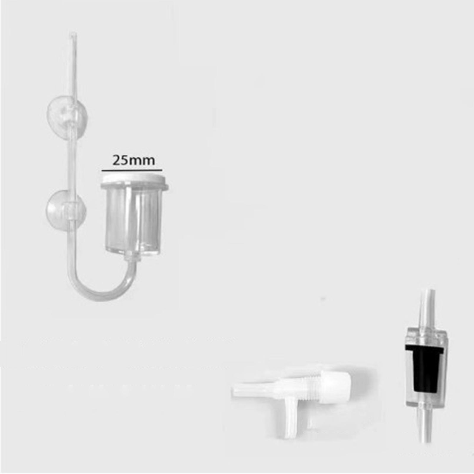 Glass CO2 Diffuser Clear with  - Planted Aquarium Co2 System recension och pris